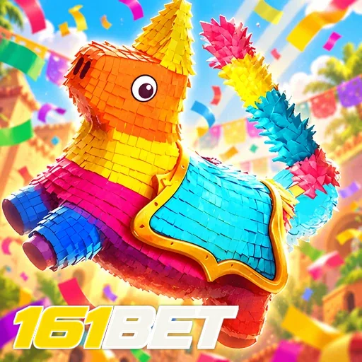 161BET — ilustração de uma piñata colorida