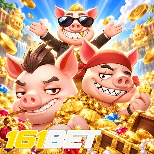 161BET — ilustração de porcos cartunescos