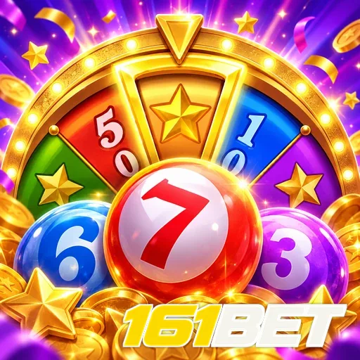 161BET — ilustração de uma roleta colorida